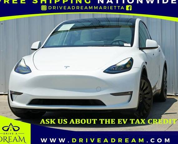 TESLA MODEL Y 2023 7SAYGAEE5PF763767 image